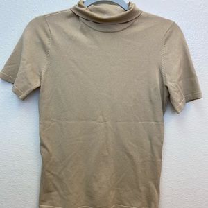 CARLISLE silk high neck shirt